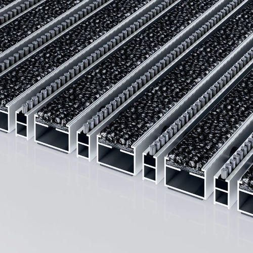 Tapis d'entrée professionnel - 517 P CARE B  - emco Bautechnik GmbH - en polyamide / en aluminium / antidérapant
