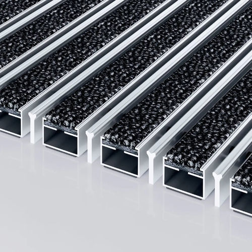 Tapis d'entrée professionnel - 512 P CARE K - emco Bautechnik GmbH - en polyamide / en aluminium / antidérapant
