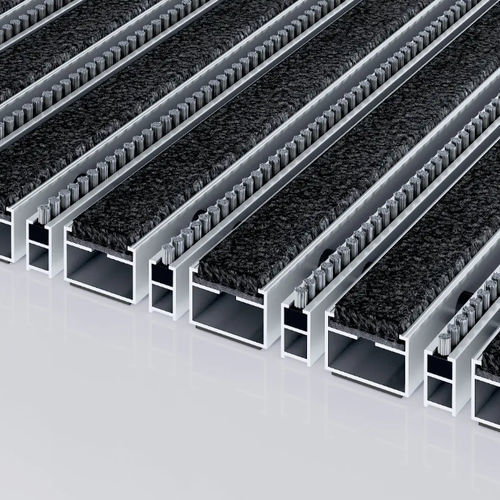 Tapis d'entrée professionnel - 517 P MAXIMUS B  - emco Bautechnik GmbH - en polyamide / en aluminium / antidérapant