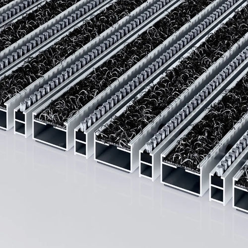 Tapis d'entrée professionnel - 517 P B - emco Bautechnik GmbH - en polyamide / d'aluminium / antidérapant
