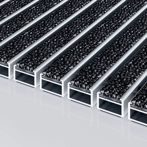Tapis d'entrée professionnel - 512 PS CARE  - emco Bautechnik GmbH - en polyamide / en aluminium / antidérapant