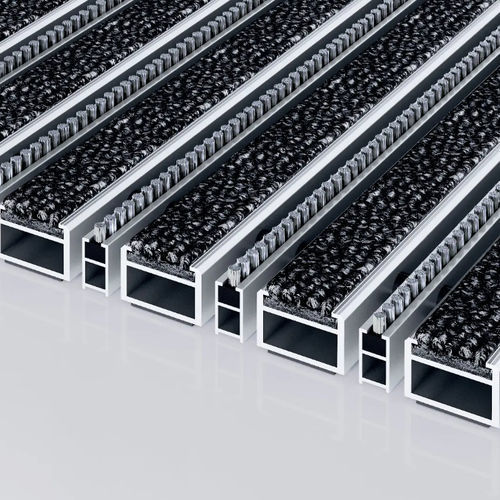 Tapis d'entrée professionnel - 517 PS CARE B  - emco Bautechnik GmbH - en polyamide / en aluminium / antidérapant