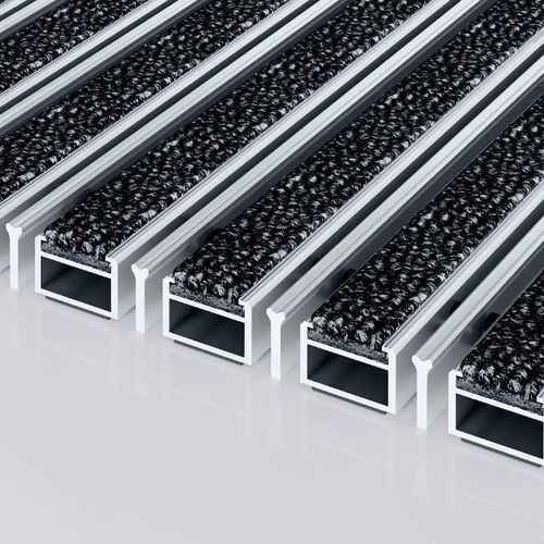 Tapis d'entrée professionnel - 512 PS CARE K  - emco Bautechnik GmbH - en polyamide / en aluminium / antidérapant