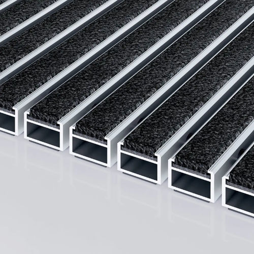 Tapis d'entrée professionnel - 512 PS MAXIMUS  - emco Bautechnik GmbH - en polyamide / en aluminium / antidérapant