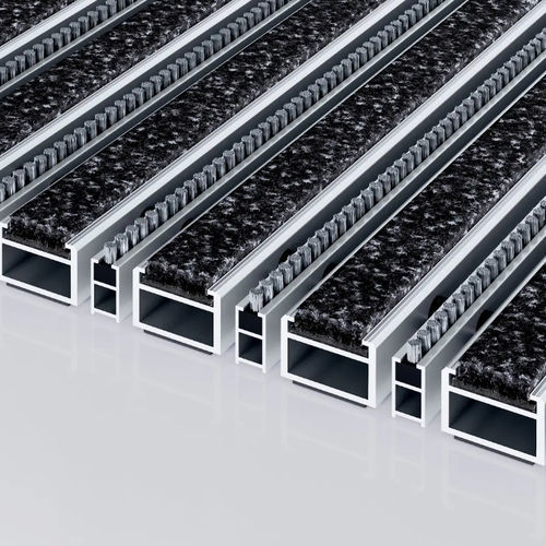 Tapis d'entrée professionnel - 522 PS INNOVA B - emco Bautechnik GmbH - en polyamide / en aluminium / antidérapant