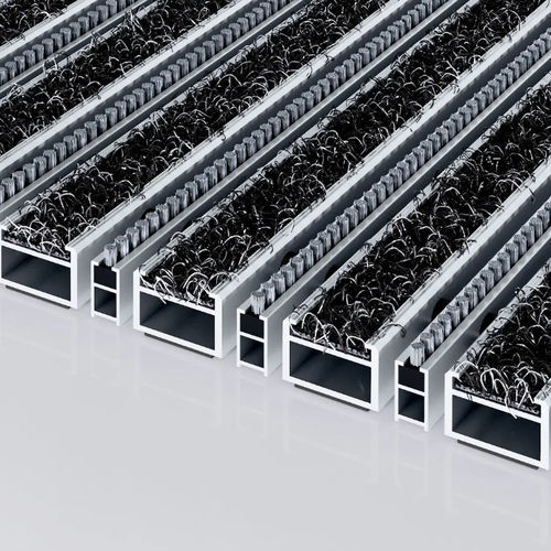 Tapis d'entrée professionnel - 522 PS B - emco Bautechnik GmbH - en polyamide / en aluminium / antidérapant