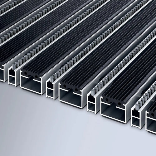 Tapis d'entrée professionnel - 517 GB  - emco Bautechnik GmbH - en caoutchouc / en aluminium / antidérapant