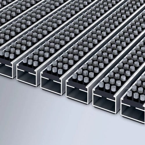 Tapis d'entrée professionnel - 512 CB   - emco Bautechnik GmbH - en caoutchouc / en aluminium / antidérapant