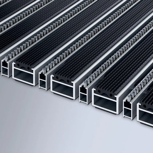 Tapis d'entrée professionnel - 517 SGB  - emco Bautechnik GmbH - en caoutchouc / en aluminium / antidérapant