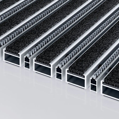 Tapis d'entrée professionnel - 517 PS Maximus B  - emco Bautechnik GmbH - en polyamide / en aluminium / antidérapant