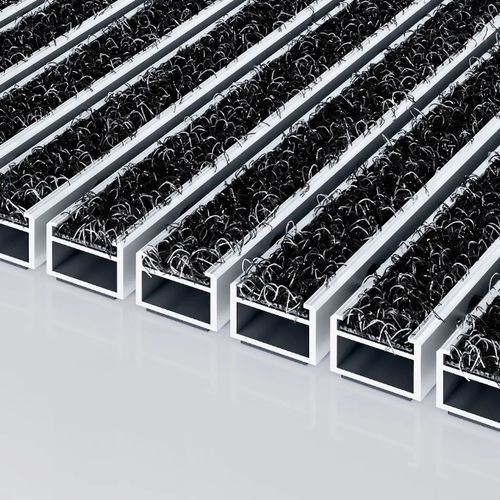 Tapis d'entrée professionnel - 512 PS  - emco Bautechnik GmbH - en polyamide / en aluminium / antidérapant