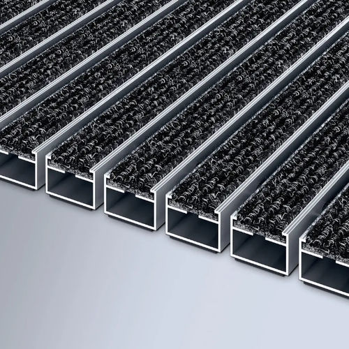 Tapis d'entrée professionnel - 512 R  - emco Bautechnik GmbH - en polyamide / en aluminium / antidérapant