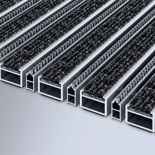 Tapis d'entrée professionnel - 517 SRB  - emco Bautechnik GmbH - en polyamide / en aluminium / antidérapant