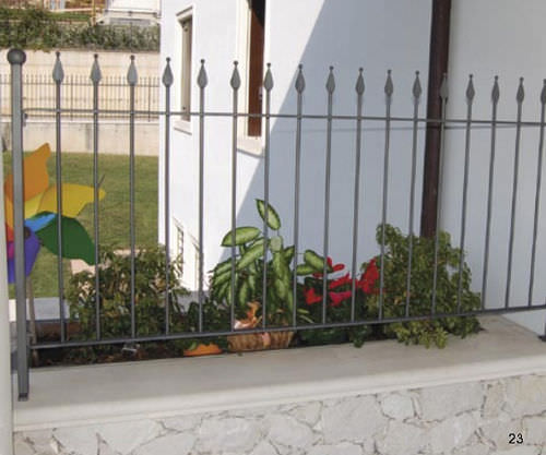 Clôture à barreaux - PISA - EURO-FER - de jardin / en acier / classique