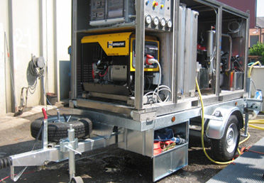 Station d'épuration mobile - COMBI - TRAILER SW - EURO MEC - d'eau