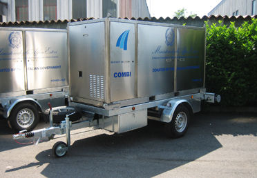 Station d'épuration mobile - COMBI - TRAILER BW - EURO MEC - d'eau