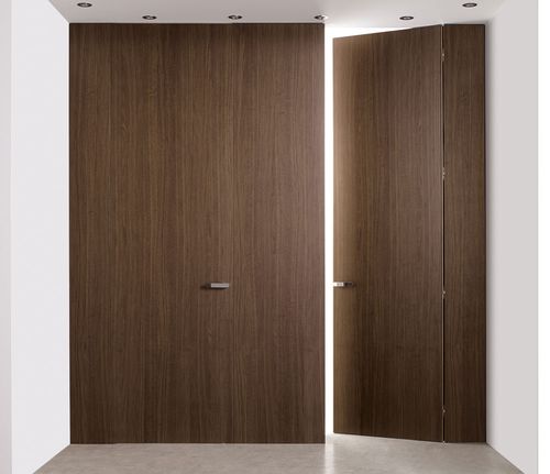 Porte d'intérieur - INFINITY - GHIZZI & BENATTI - en bois / battante / pleine