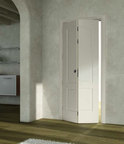Porte d'intérieur - D2B CIECA l D2B VETRO - GHIZZI & BENATTI - en bois / pliante / pleine