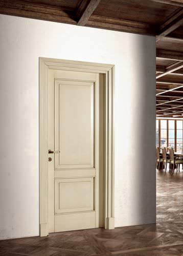 Porte d'intérieur - FIRENZE CIECA - GHIZZI & BENATTI - en bois / battante / pleine