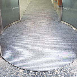 Tapis d'entrée pour établissement public - TOP CLEAN STABIL - GRIDIRON S.P.A. - Unipersonale - en caoutchouc / en PVC / en aluminium