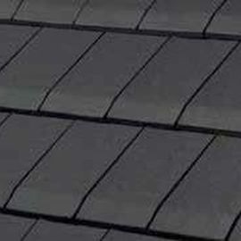 Tuile plate - PIETRA ARDESIA - INDUSTRIE COTTO POSSAGNO - en terre cuite / noire / lisse