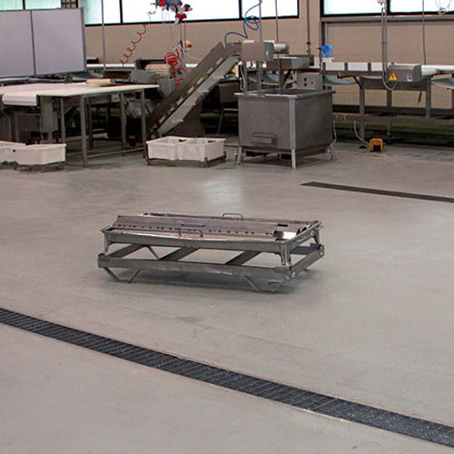 Revêtement de sol époxy - BASIC DURTEC HD - IPM ITALIA - pour le tertiaire / mat / aspect béton