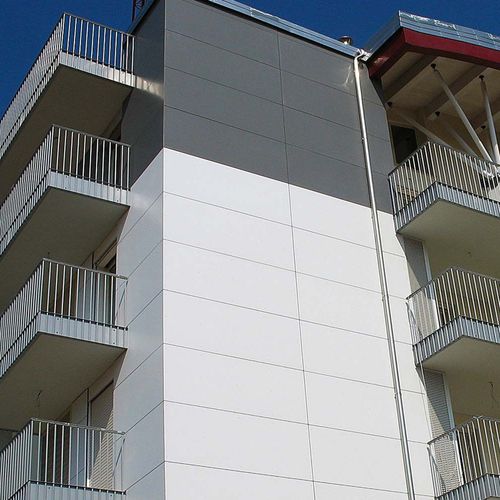 Système de fixation aluminium - ALI FIBRO S / ALI HPLS - ALIVA - pour façade ventilée / invisible