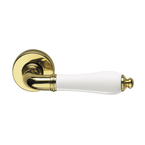 Poignée pour porte - DANIELA PORCELLANA - MARTINELLI - en laiton / en porcelaine / classique