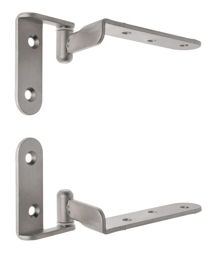 Charnière de porte - S08 Ø11 - OTLAV - aspect doré / nickelée / contemporaine