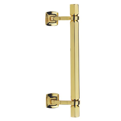 Poignée de tirage de porte - Esagonale - PASINI METALS PRODUCTIONS S.R.L. - en laiton / contemporaine / résidentielle