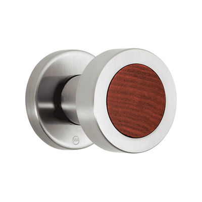 Bouton de porte contemporain - YOD.092.0000 - PBA - en acier inoxydable