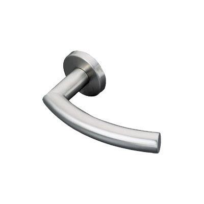 Poignée pour porte - 2MM.027.00T8 - PBA - en inox / contemporaine / aspect satiné