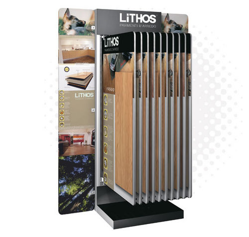 Présentoir pour parquet - PL_09 - POLCART - en bois / pour commerce