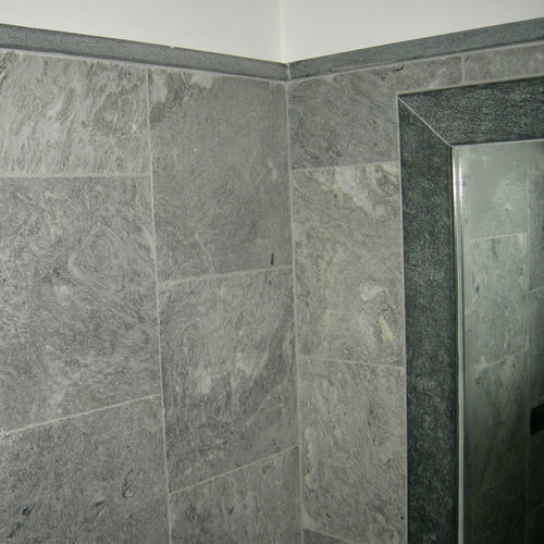 Carrelage en pierre naturelle - PIETRA SMERALDA - GRANITI CONRAD - brossé / d'intérieur / de salle de bain