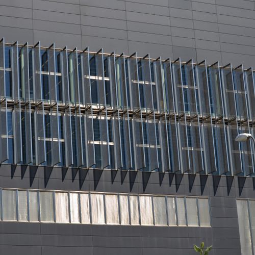 Brise-soleil en maille métallique - Costacurta S.p.A.-VICO - en inox / pour façade / vertical