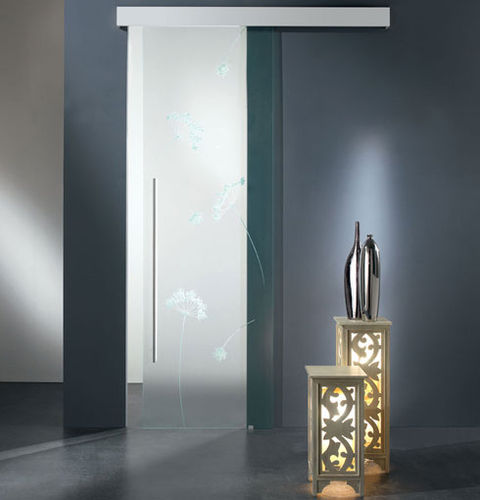 Porte d'intérieur - ESSENZA - CRISTAL PORTE D'ARREDO - en verre / coulissante / vitrée