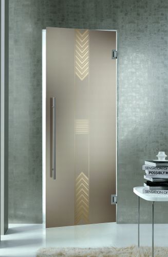 Porte d'intérieur - DINAMICA - CRISTAL PORTE D'ARREDO - en verre / battante / vitrée