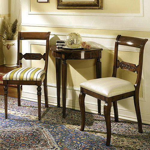 Chaise de style - 119X E BIS - SALCA ASIAGO - d'intérieur / en tissu / avec piètement en érable