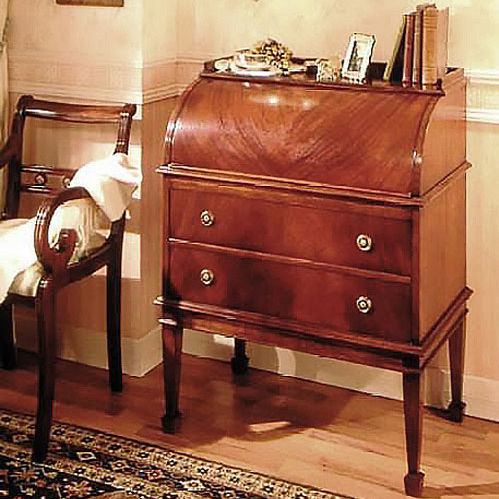 Meuble secrétaire traditionnel - 992X C - SALCA ASIAGO - en acajou / 2 tiroirs