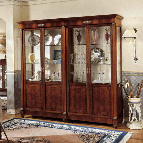 Vaisselier classique - 849X - SALCA ASIAGO - en noyer / en acajou