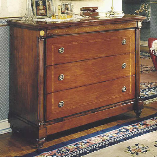 Commode classique - 875N - SALCA ASIAGO - en noyer / en acajou / rectangulaire