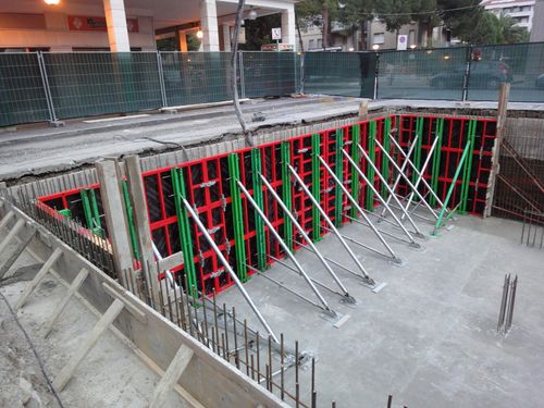 Coffrage une face - LIGHT ONE SIDE WALL - Faresin Formwork SpA - en acier / pour mur