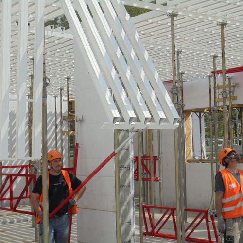 Coffrage modulaire - ALUFLEX - Faresin Formwork SpA - aluminium / en contreplaqué / pour plancher