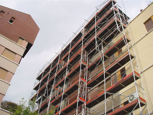Échafaudage en acier zingué - MODUL FLEX - Faresin Formwork SpA - grande hauteur / universel