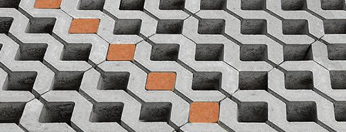 Pavé en béton - GRAN PARK - FAVARO1 - drainant