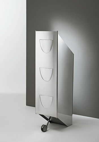 Poubelle de cuisine - SLURP - GRAEPEL ITALIANA - encastrable / en inox / avec couvercle