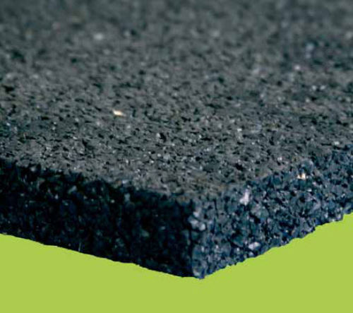 Isolant d'absorption acoustique - ECORUBBER - N.D.A. NUOVE DIMENSIONI AMBIENTALI - en caoutchouc / en panneaux / antivibration