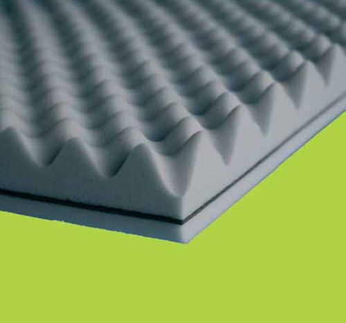 Isolant acoustique - ISOTEK GUM FOAM - N.D.A. NUOVE DIMENSIONI AMBIENTALI - en mousse de mélamine / en panneaux rigides / pour intérieur