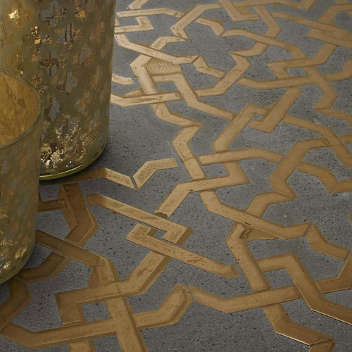 Carrelage en grès cérame - INFINITY TRELLIS CUTFILE - NOVACOLOR - poli / d'intérieur / de sol