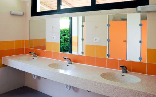 Plan vasque en Corian® - TOP CO - GES GROUP - sur mesure / à usage professionnel